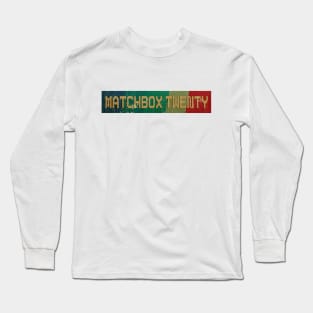 Matchbox Twenty - RETRO COLOR - VINTAGE Long Sleeve T-Shirt